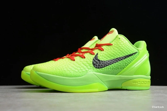 Protro Nike Grinch 6 CW2190-300 Kobe (2020) 0219